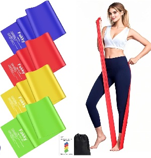 Bandas de musculación con diferentes resistencias