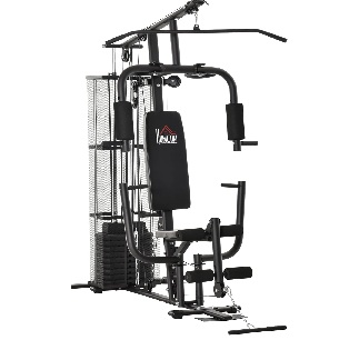 Maquina de musculacion con pesas